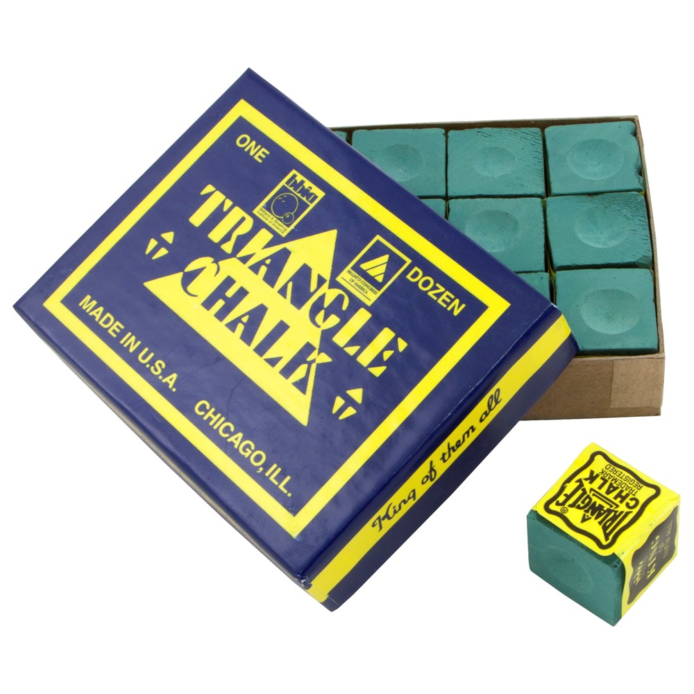 TRIANGLE CHALK - Boxed 12pack - Spruce Green