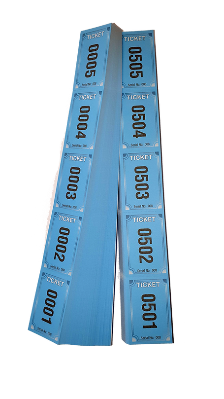 Admit One STRIPS 1-5000 - 