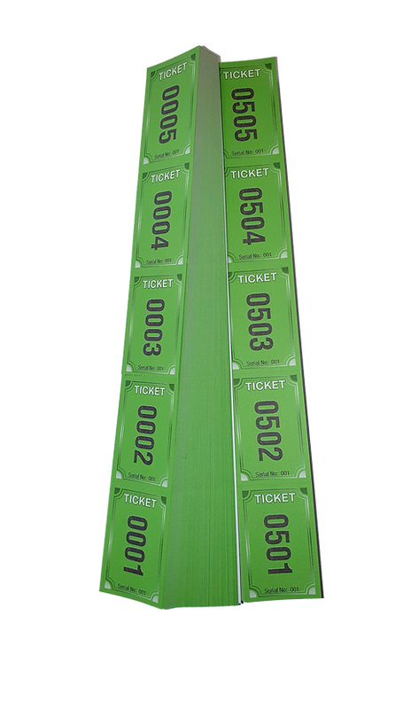 Admit One STRIPS 1-5000 - 