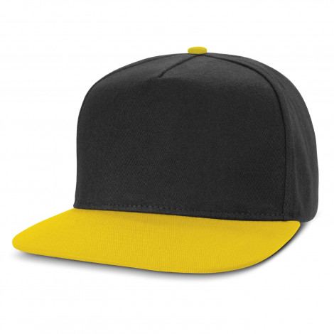 Crusade Flat Peak Cap - Yellow