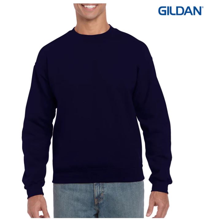 Gildan Heavy Blend Adult Crewneck Sweatshirt - Navy