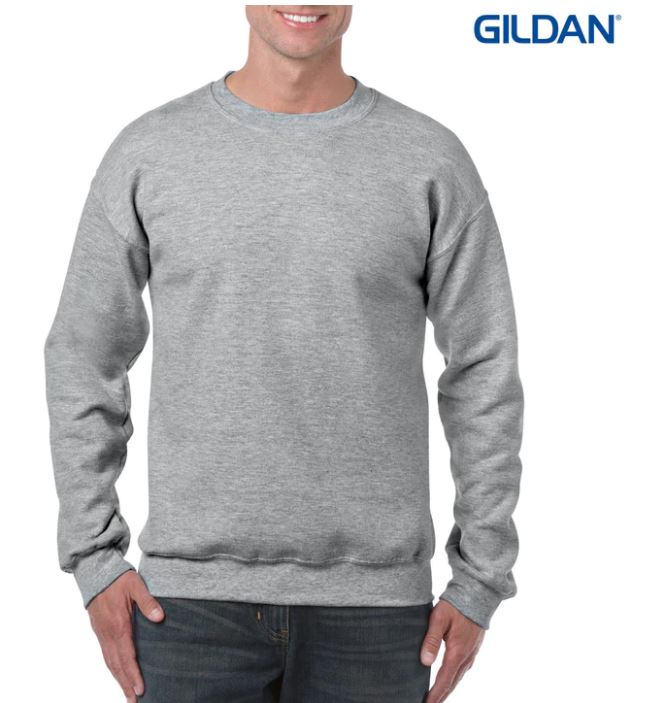 Gildan Heavy Blend Adult Crewneck Sweatshirt - Sport Grey