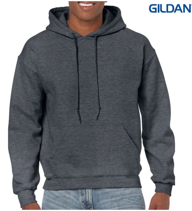 Gildan Heavy Blend Adult Hooded Sweatshirt - Dark Heather