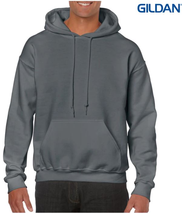 Gildan Heavy Blend Adult Hooded Sweatshirt - Charcoal