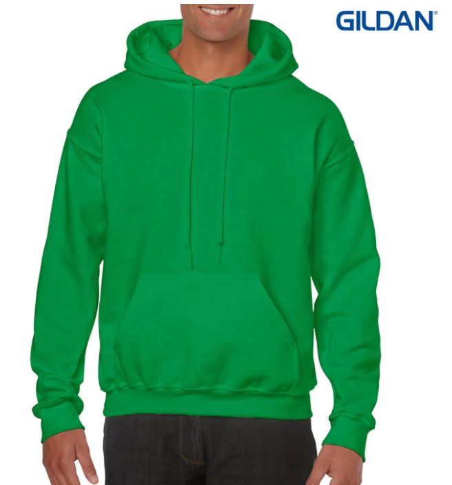 Gildan Heavy Blend Adult Hooded Sweatshirt - Irish Green