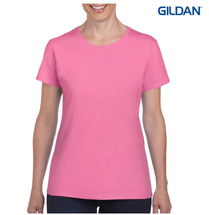 Gildan Heavy Cotton Ladies’ T-Shirt - Azalea