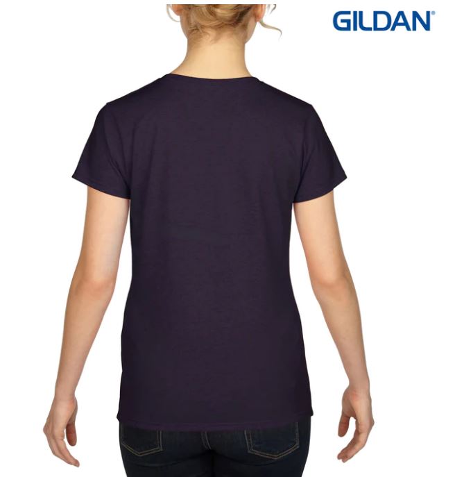 Gildan Heavy Cotton Ladies’ T-Shirt - Blackberry Back