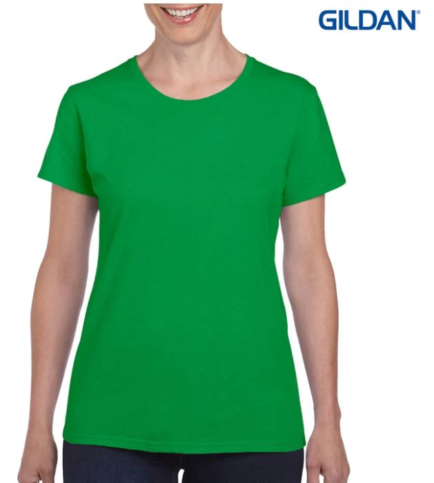 Gildan Heavy Cotton Ladies’ T-Shirt - Irish Green