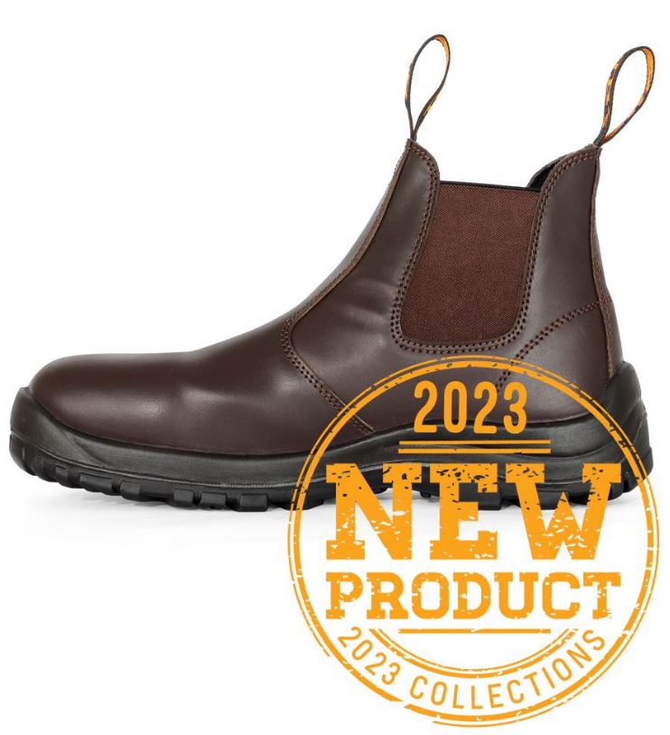 JB'S 37 S PARALLEL SAFETY BOOT - Brown