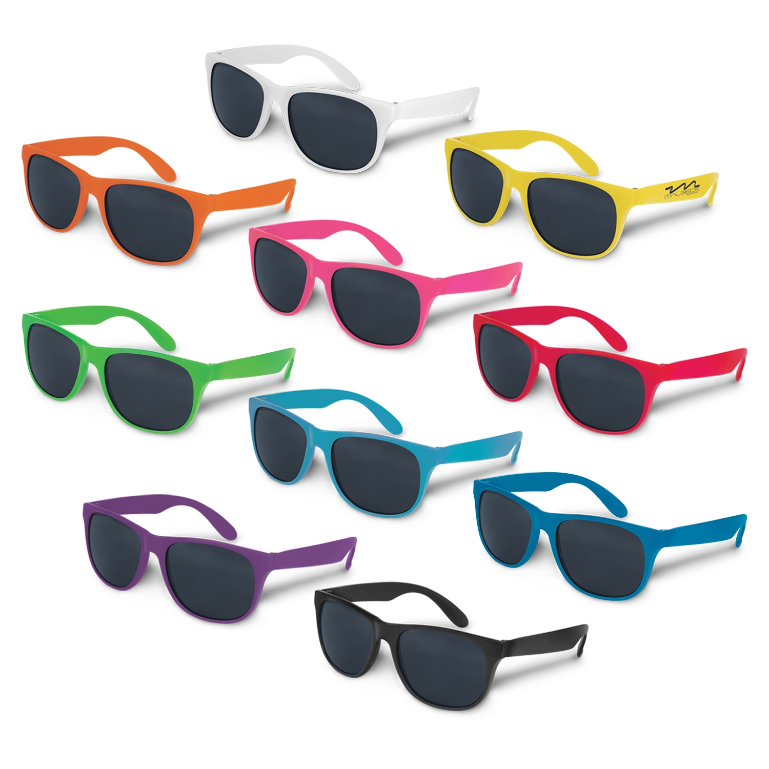 Sunglasses -  Malibu Basic in assorted colours50 Assorted - one colour/position print