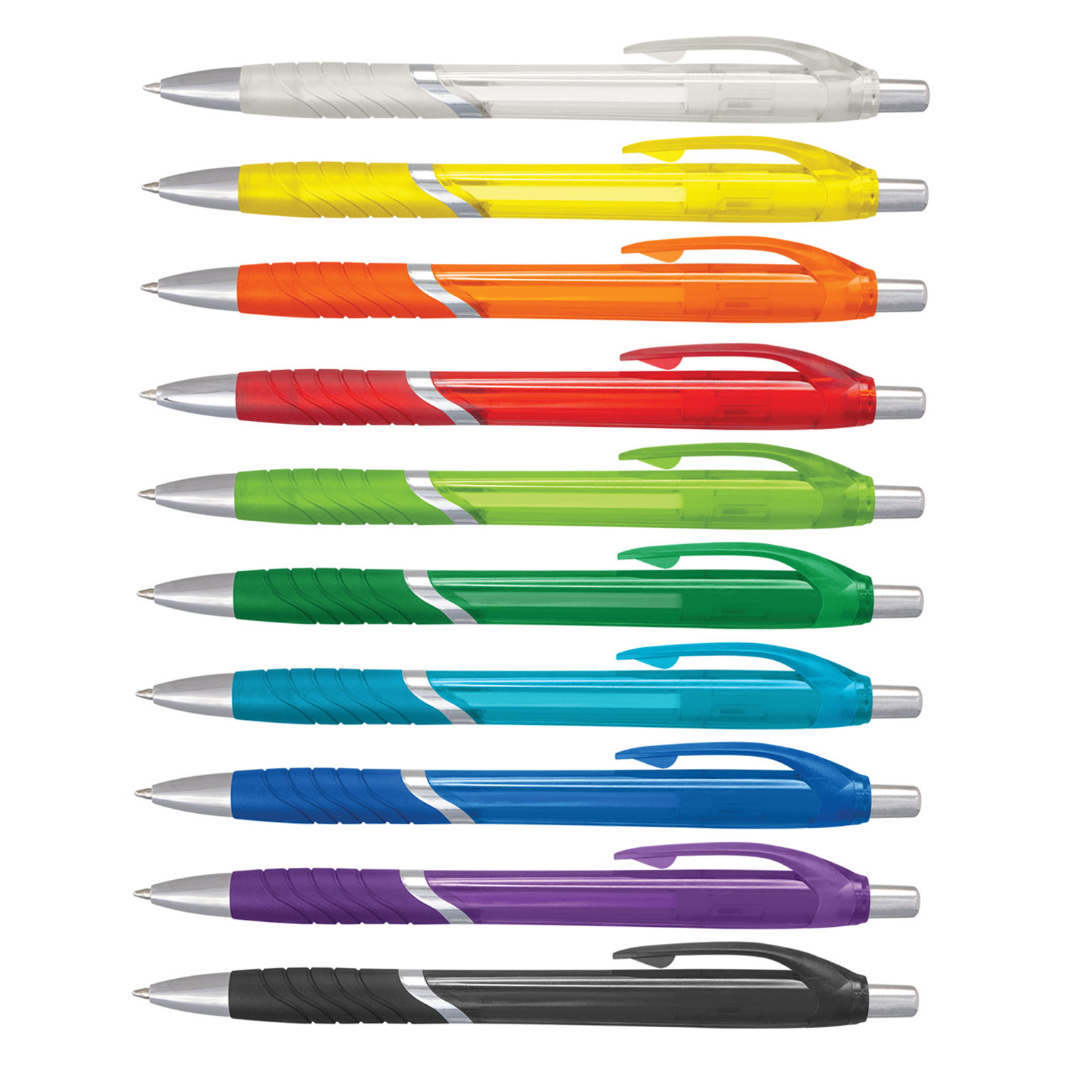 Pen - Jet Pen Translucent250 Printed Pens - One Colour  Print