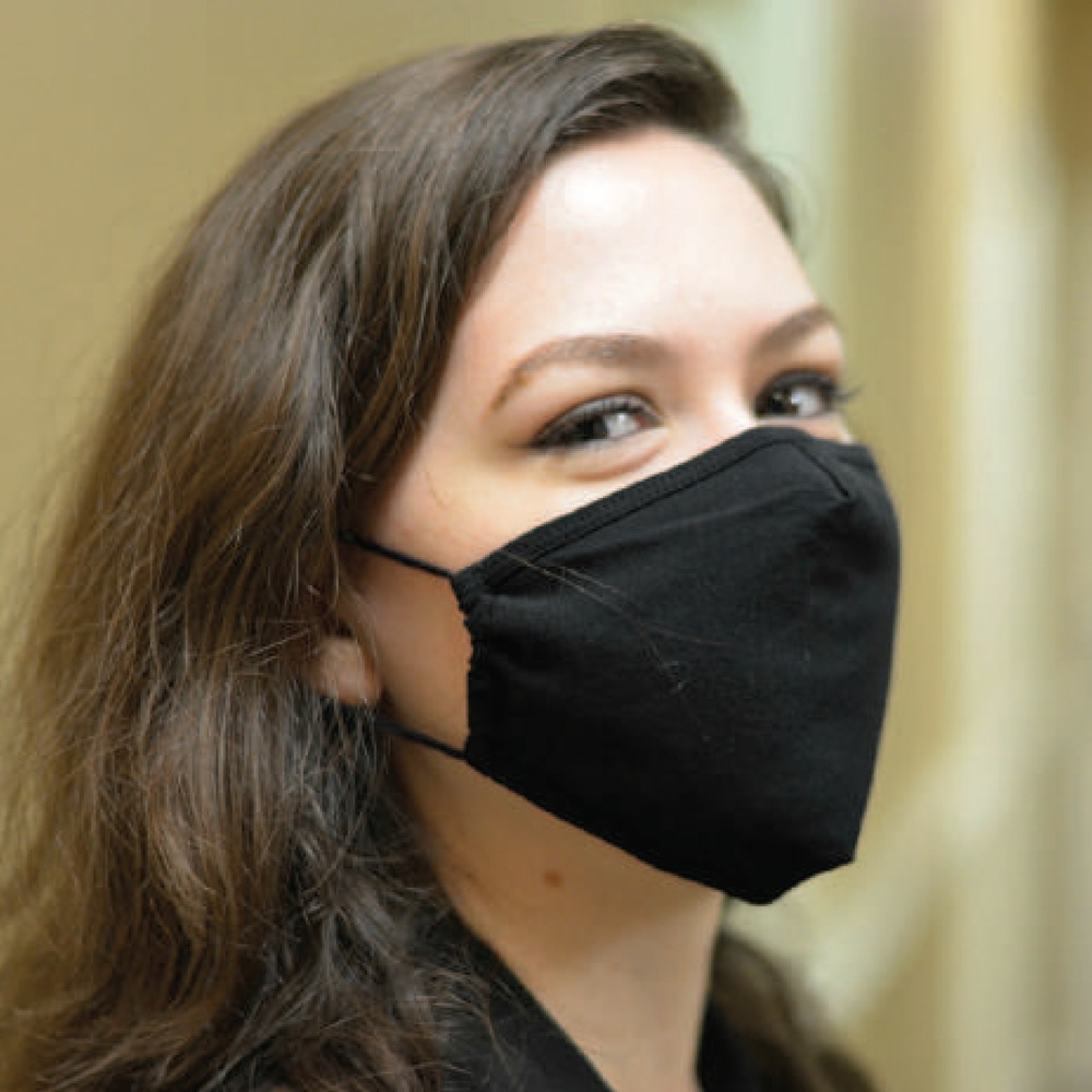 Reusable Face Masks - BlackSingle 2PLY