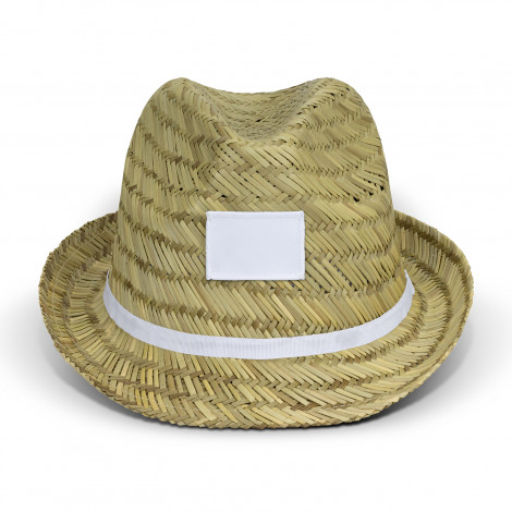 Santiago Fedora Hat - White