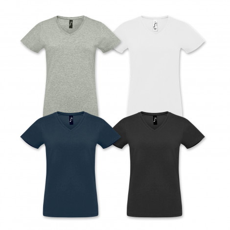 SOLS Imperial  Womens V Neck T-Shirt - Available in 4 Classic Colours!