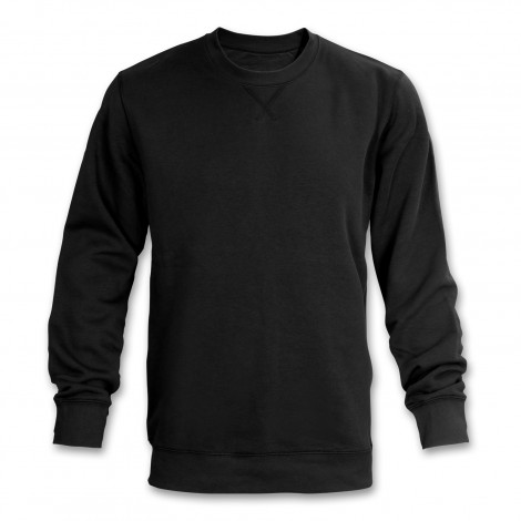 Classic Crew neck Sweatshirt - Unisex - black